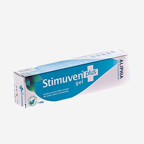 Gel contro le vene varicose STIMUVEN PLUS 60g - Pharm Expert Exim